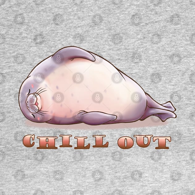 Chill Seal (with Words) by EdgeKagami